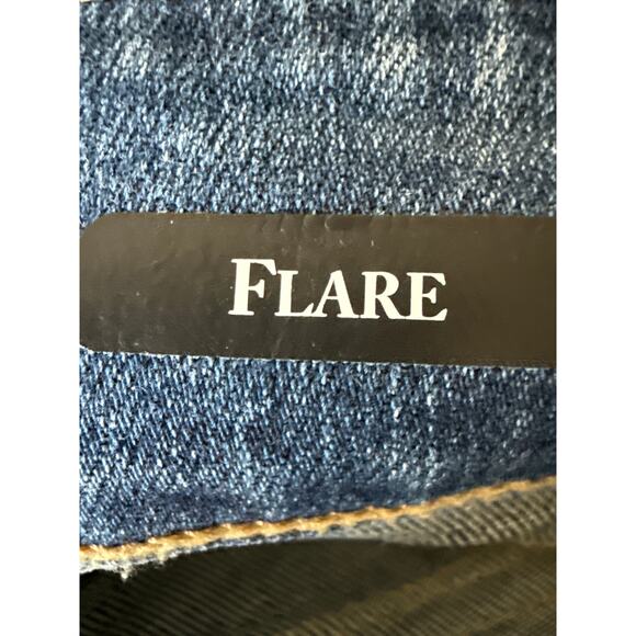 Judy Blue High Rise Flare Jeans Women’s Size 0/24 Stretch Denim JB82530MD EUC - Picture 10 of 12